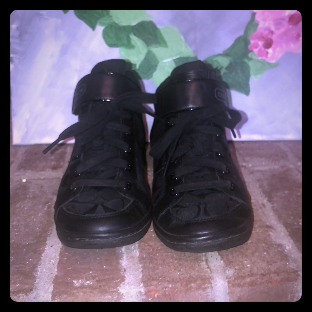 Coach Black Top Sneakers